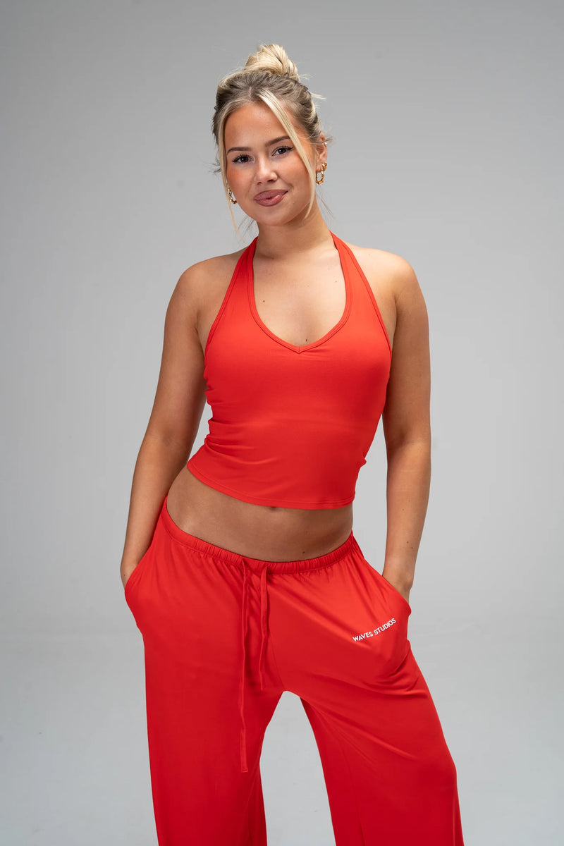 Timeless Fitted Halter Tank