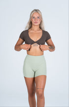 Softluxe™ - Front Twist SS Top