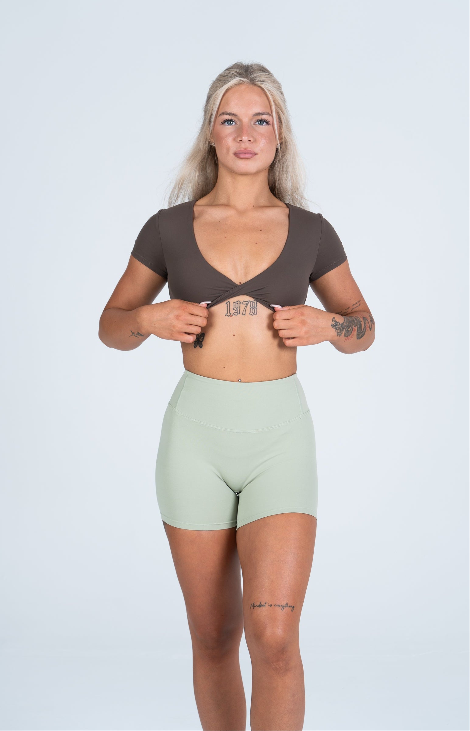 Softluxe™ - Front Twist SS Top