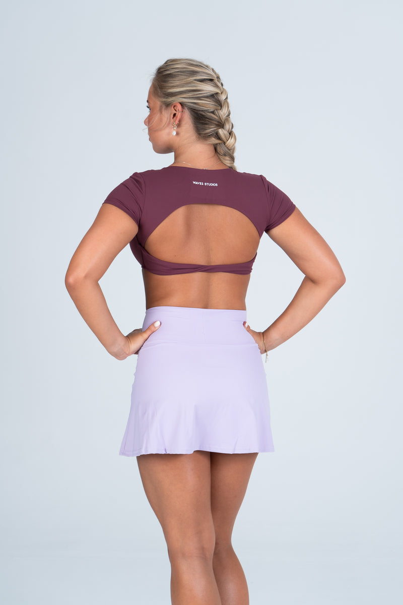Softluxe™ - Front Twist SS Top