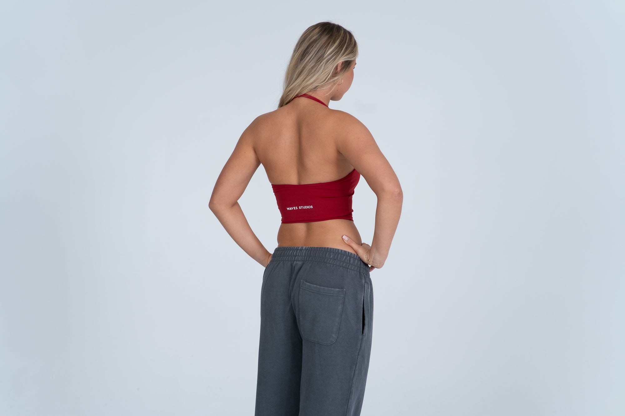 Glaze™ V-Neck Halter Tank