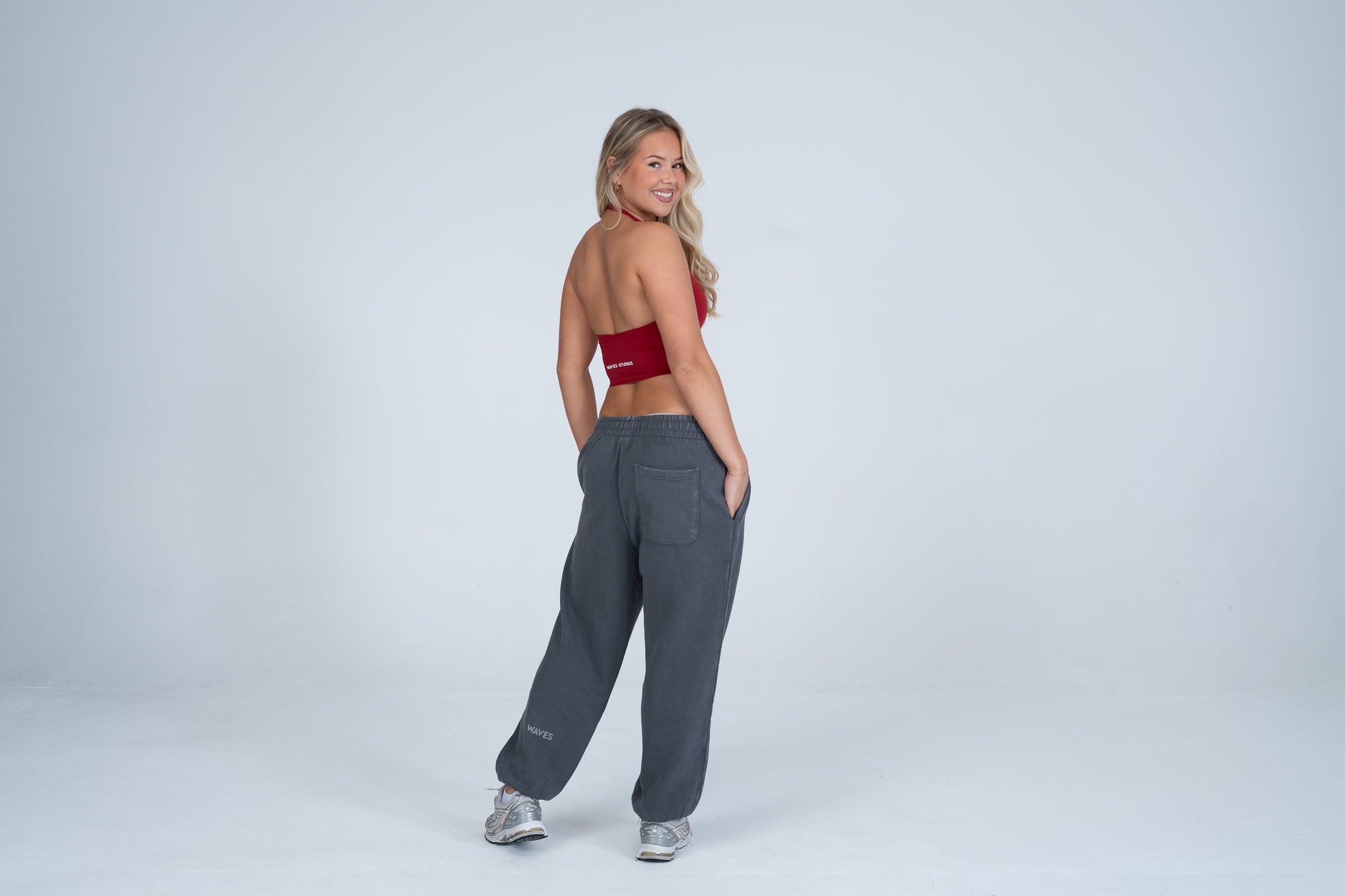 Glaze™ V-Neck Halter Tank