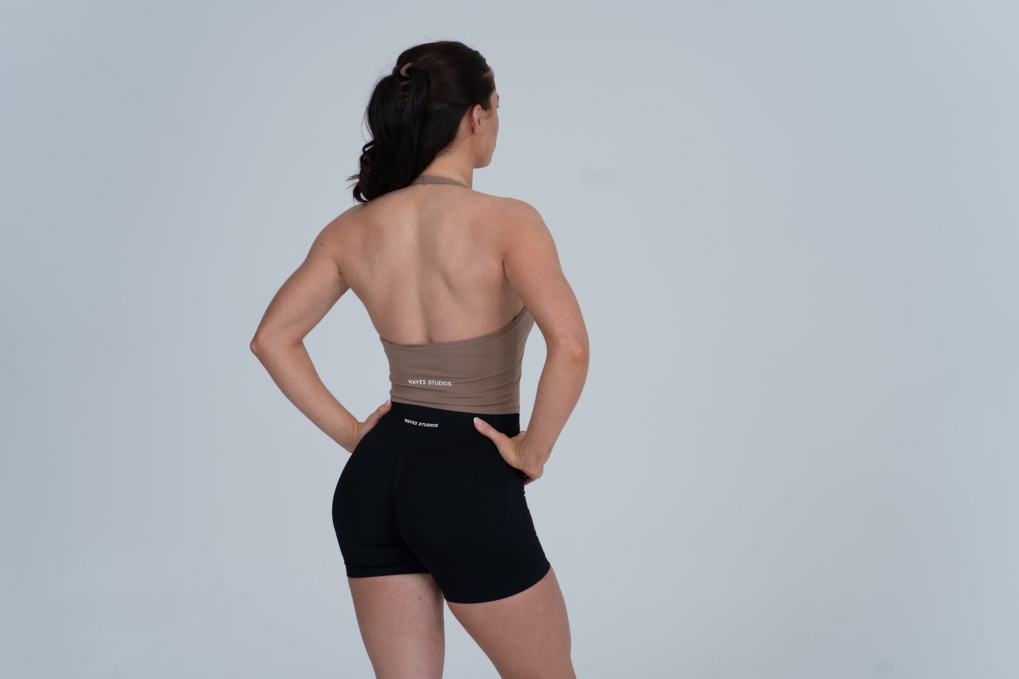 Glaze™ V-Neck Halter Tank