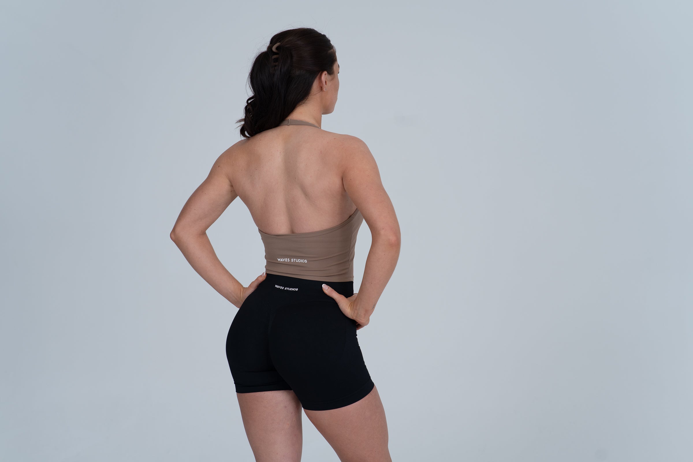 Glaze™ V-Neck Halter Tank