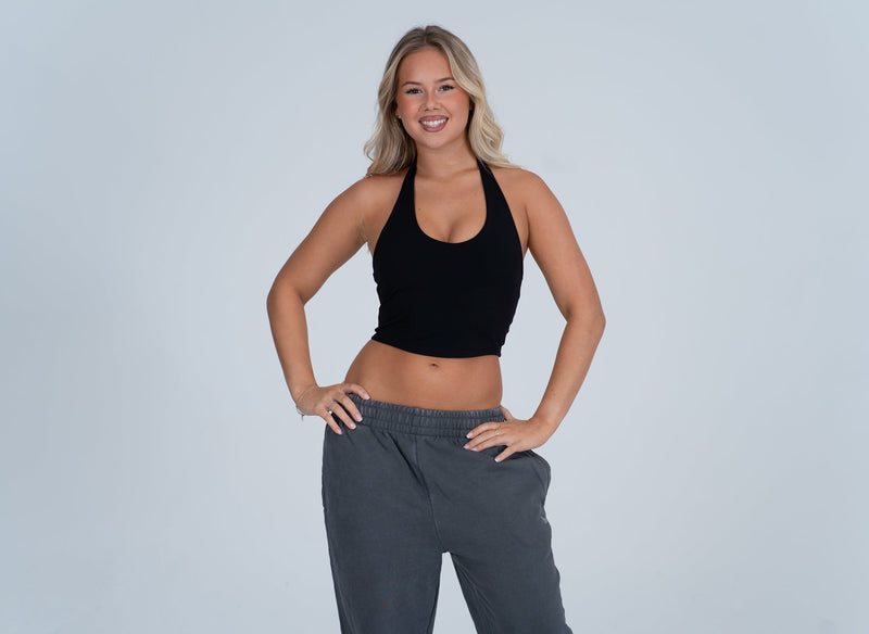 Glaze™ V-Neck Halter Tank