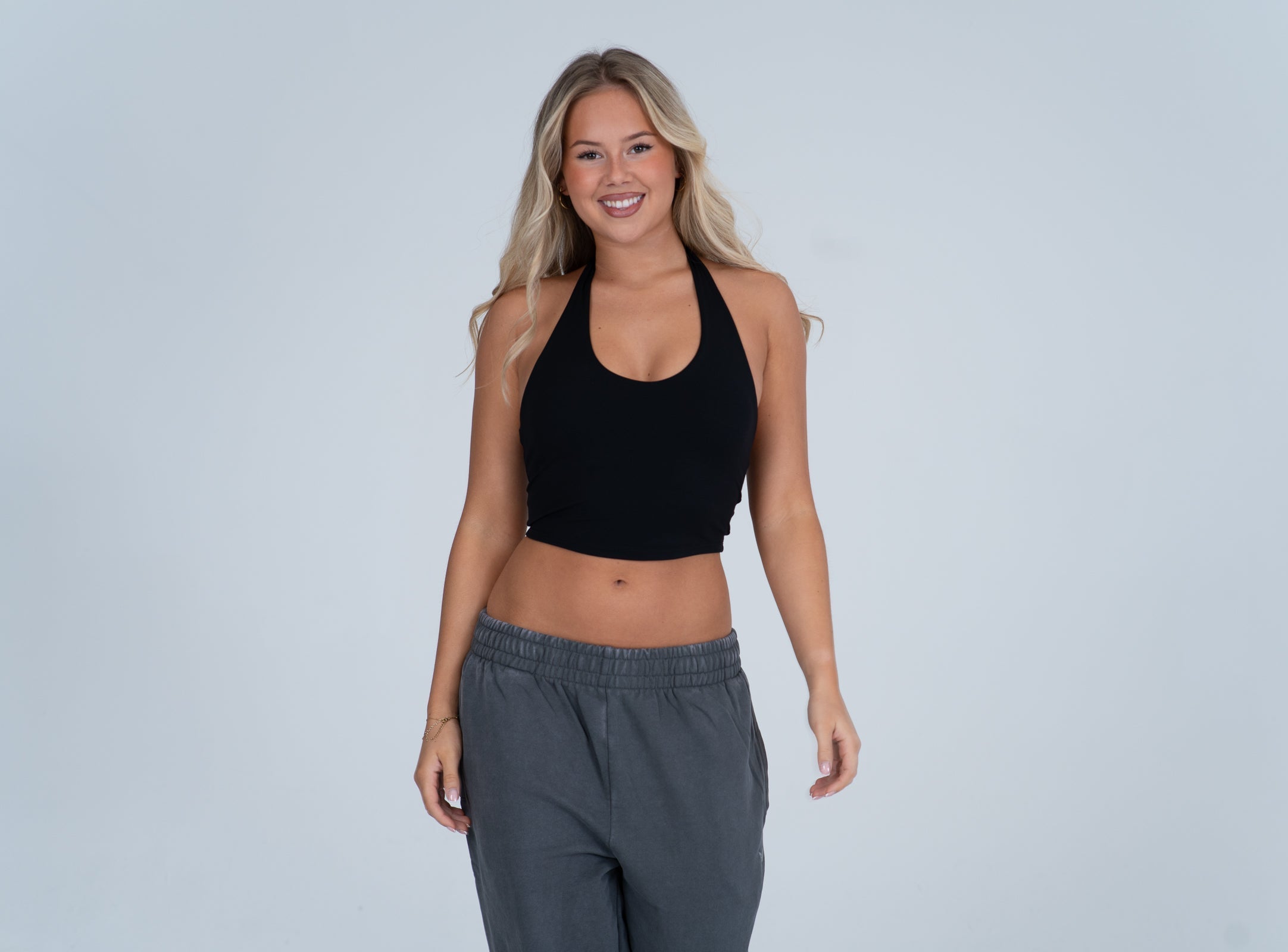 Glaze™ V-Neck Halter Tank