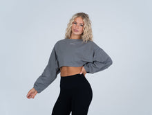 Slouch Long Sleeve Crop Top