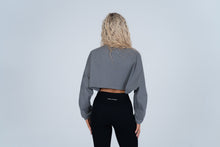 Slouch Long Sleeve Crop Top
