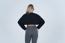 Slouch Long Sleeve Crop Top