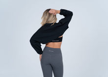 Slouch Long Sleeve Crop Top