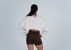 Slouch Long Sleeve Crop Top
