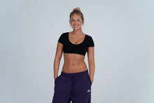U-neck Sporty Crop Top
