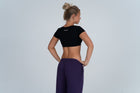 U-neck Sporty Crop Top