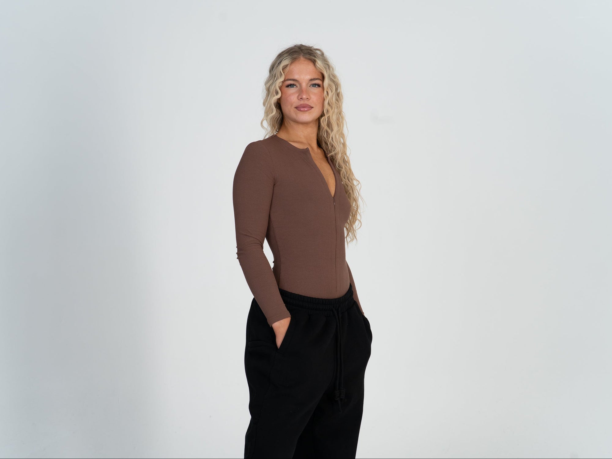 Invisible Zip Bodysuit