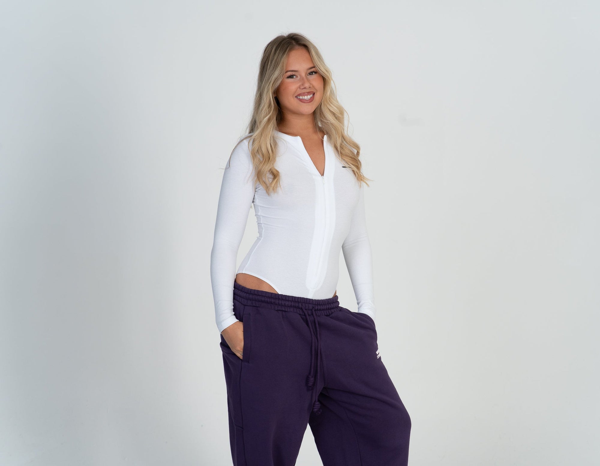 Invisible Zip Bodysuit