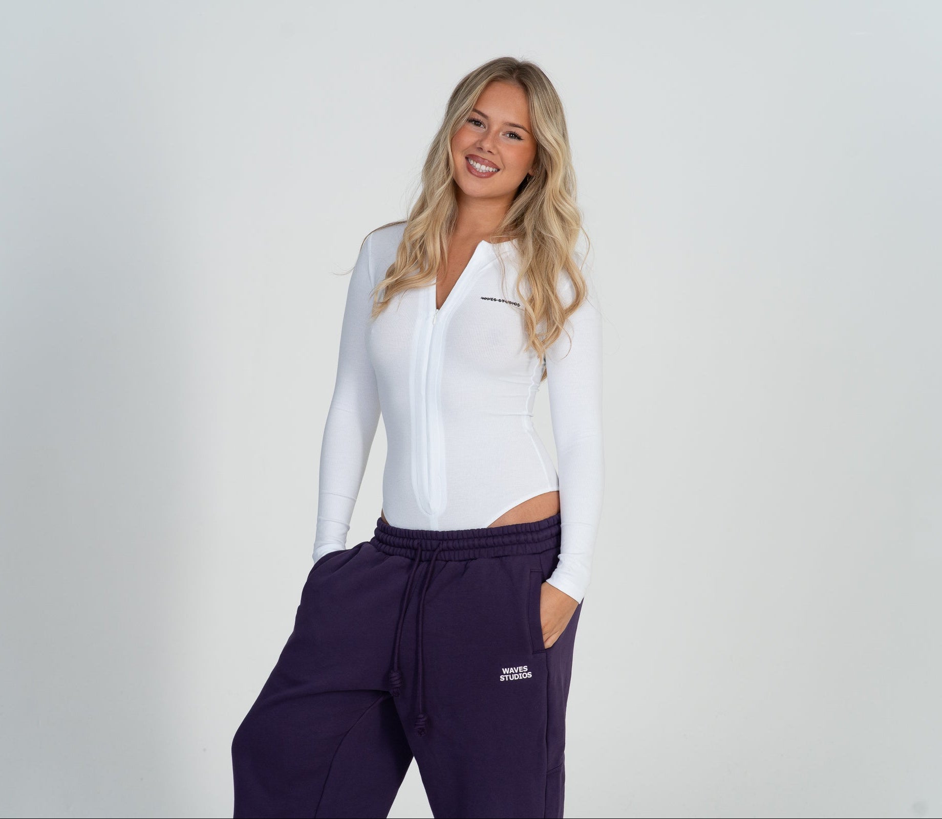 Invisible Zip Bodysuit