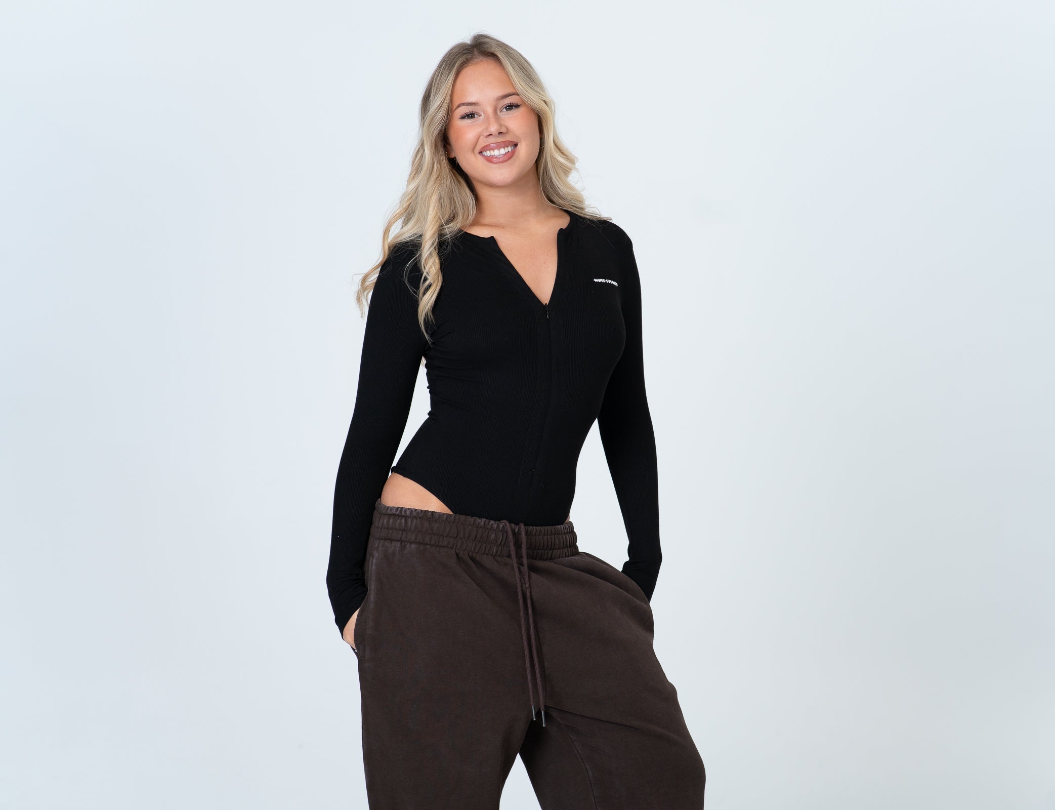 Invisible Zip Bodysuit