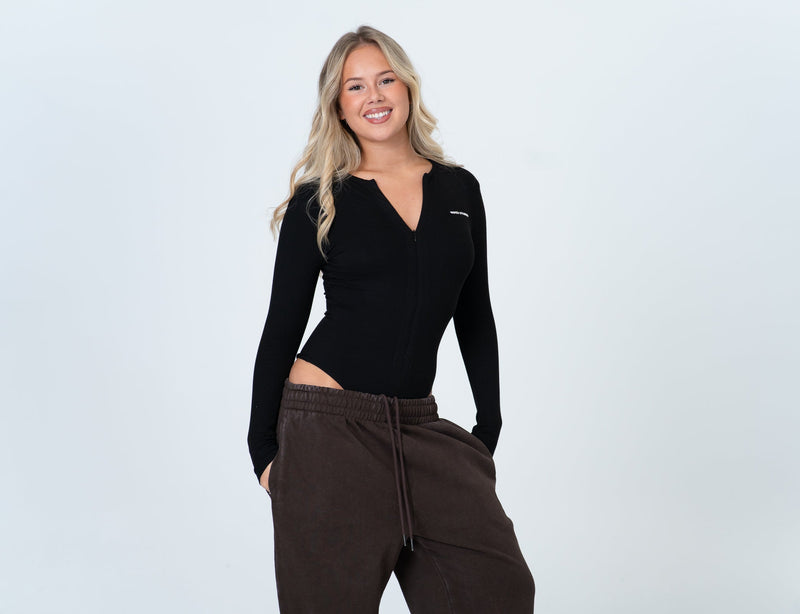 Invisible Zip Bodysuit