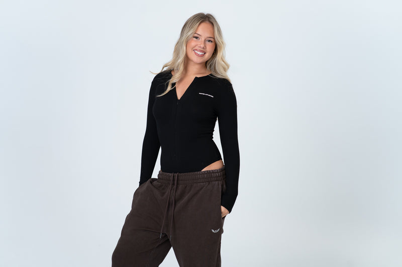Invisible Zip Bodysuit
