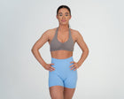 Halter V-neck Sports Bra