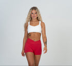 Crossover Seamless Scrunch Shorts